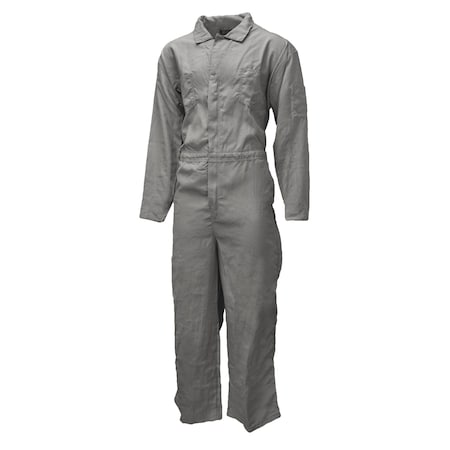 Workwear 4.5 Oz Nomex FR Coverall-GY-XL